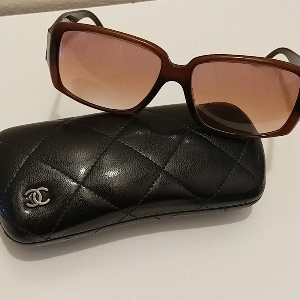 Chanel glasses Sunglasses Swarovski Crystals with measurements